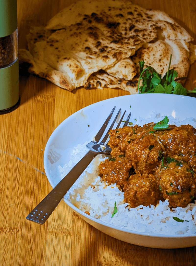 Indian Spiced Meatball Curry