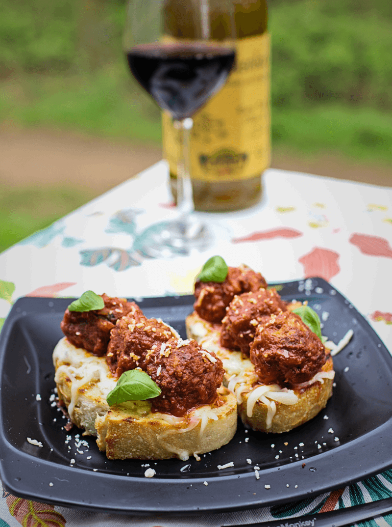 Meatball Bruschetta