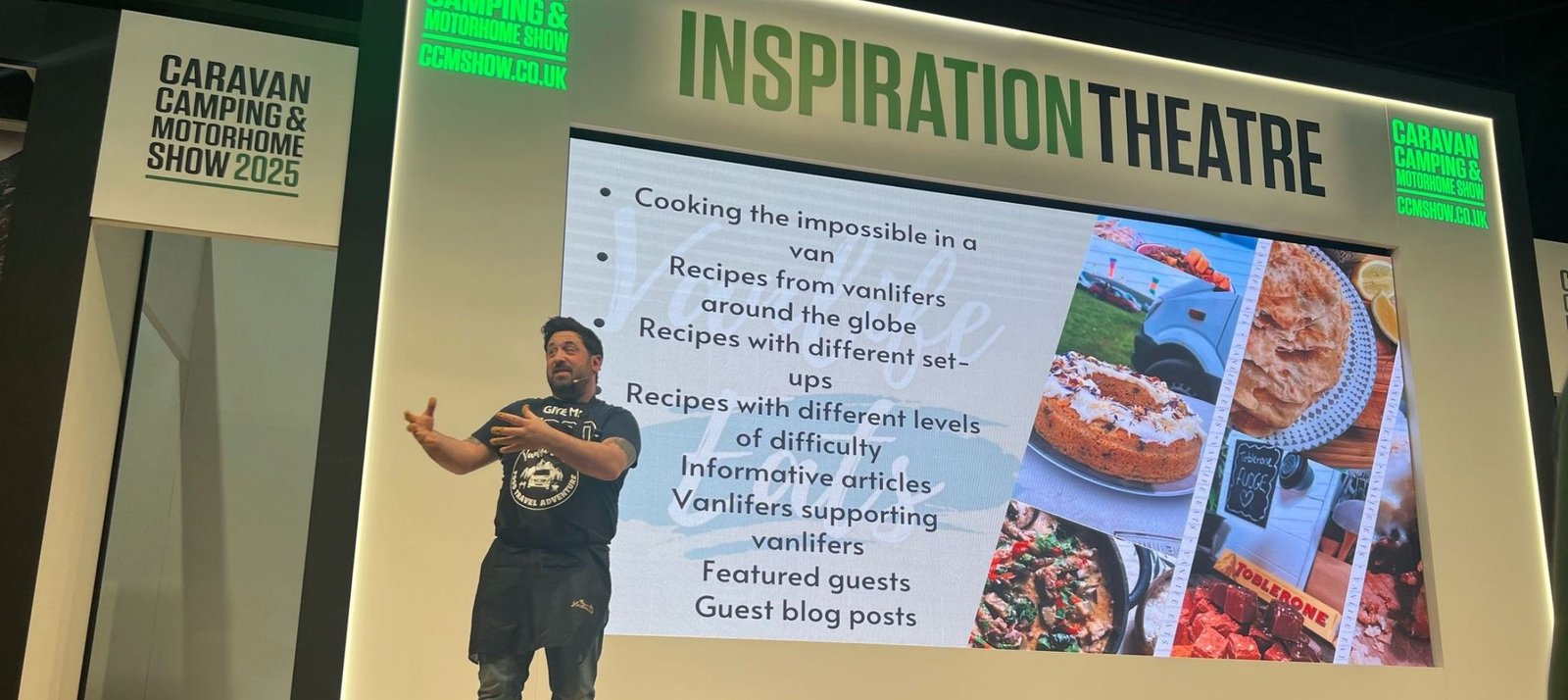 Mark at an event