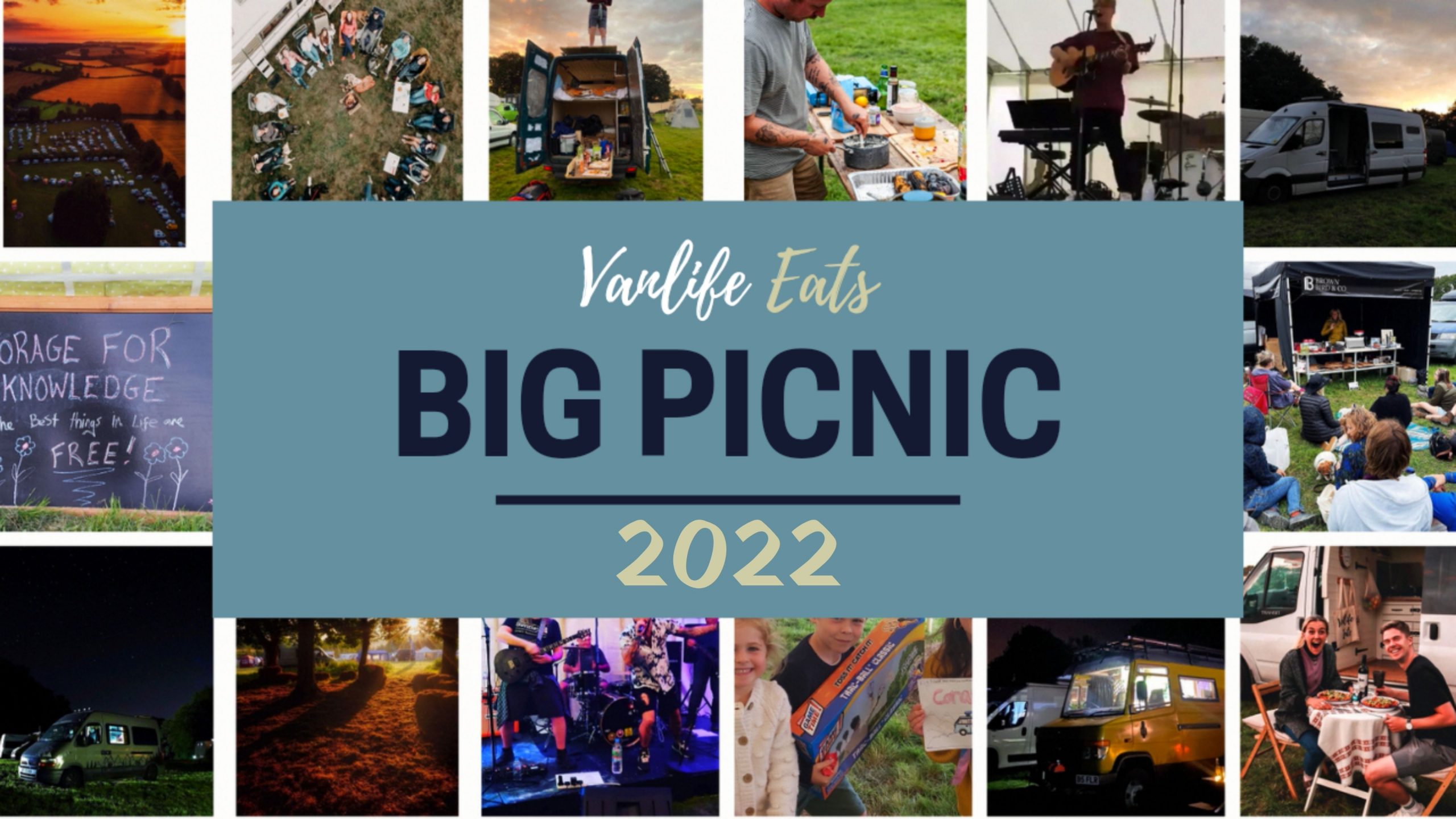 Vanlife Eats Big Picnic crowd